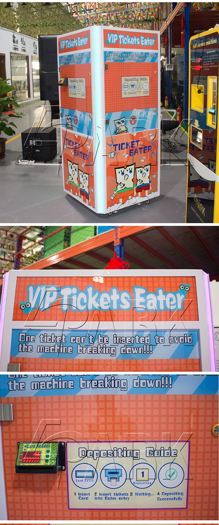 Self Service Amusement Game Machines Game Lottery Redemption Machine