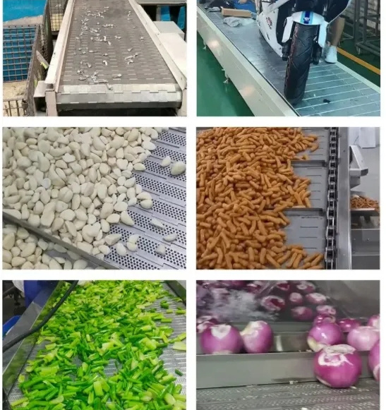 304 Stainless Steel Mesh Belt Conveyor Food Industry