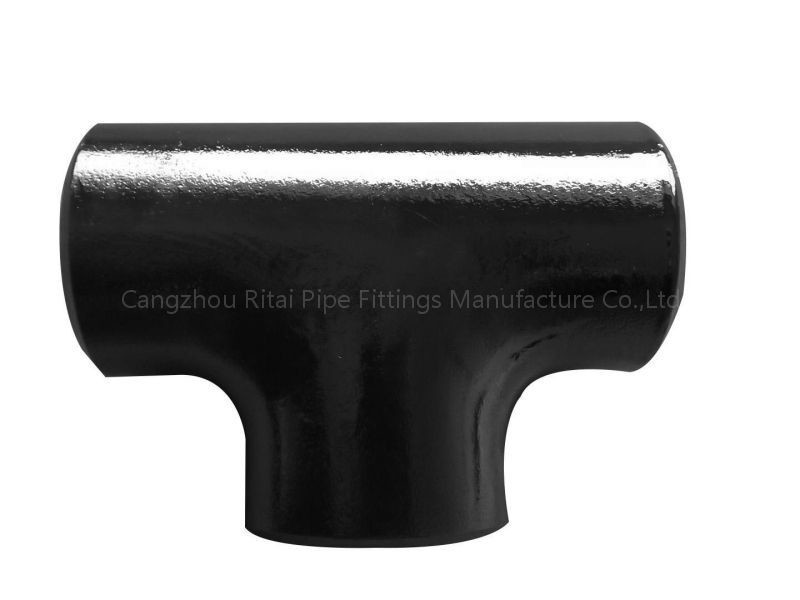 P235GH Schedule 40 Steel Pipe Fittings Beveled SCH 160 Elbow Tee Carbon Steel MS
