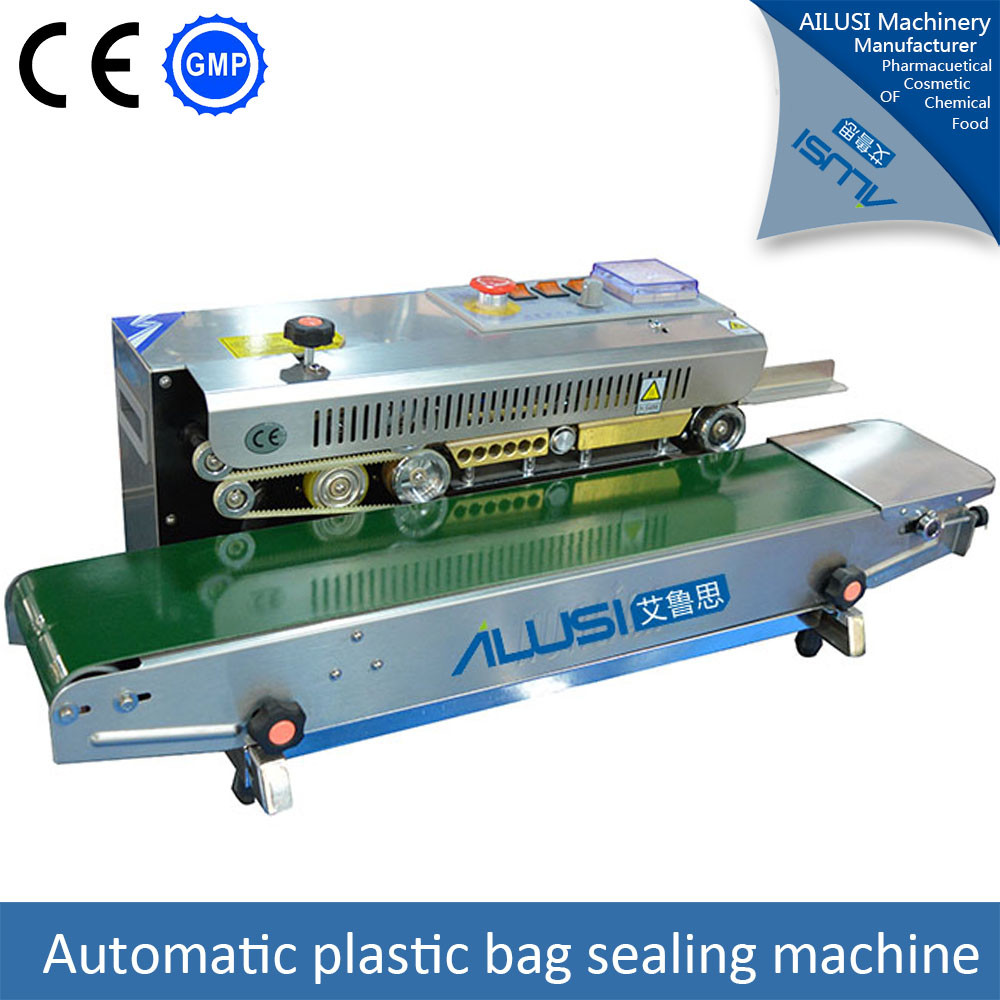 Pouch Film Sealer Automatic Aluminum Foil Heat Continuous Band Sealing Machine