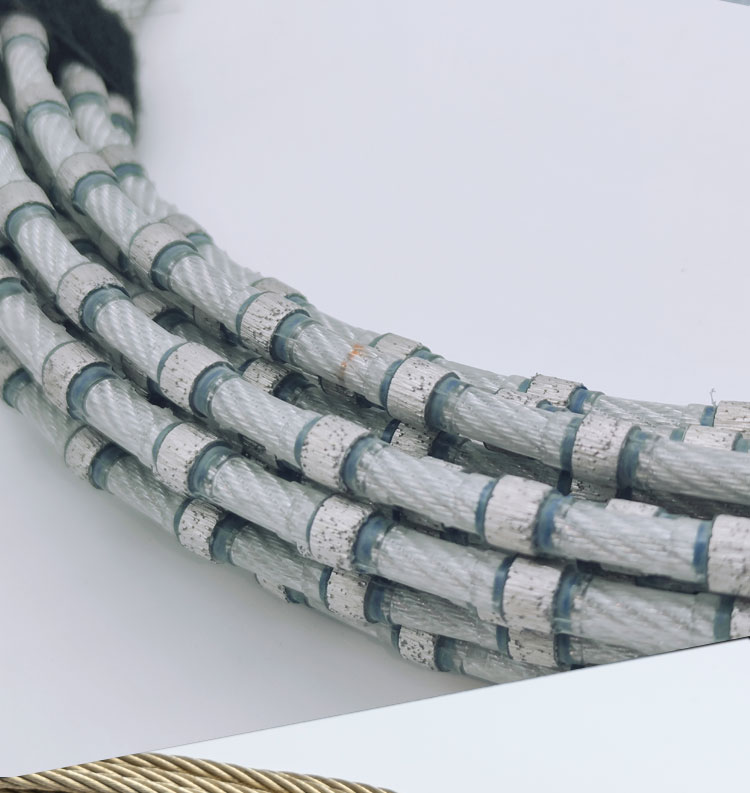 8.3mm Diamond Profiling Wire Rope for Squaring Cutting of Granite and Marble