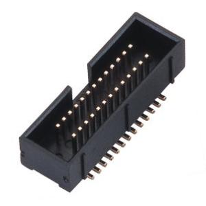 Dual Row SMT Box Header Connector 26 Pin Board To Wire Connectors 20mΩ Max