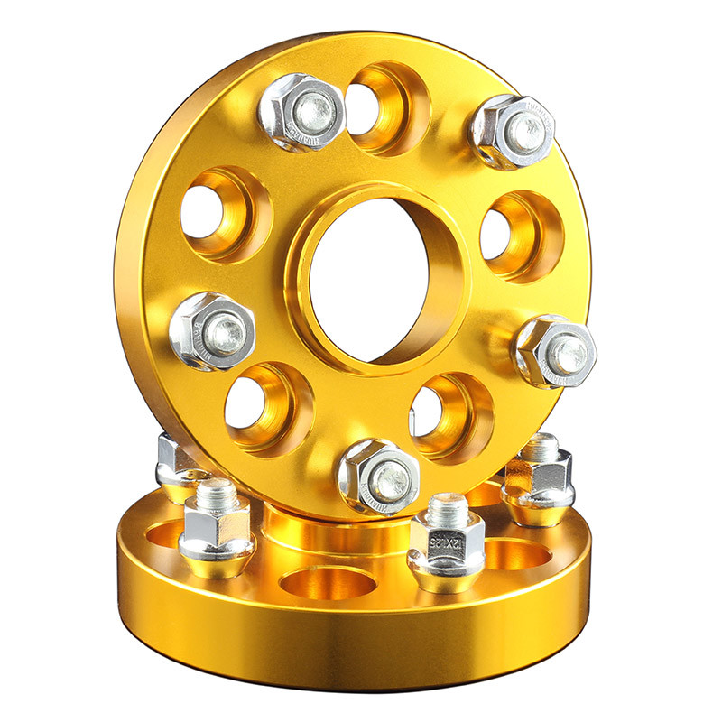 25mm Forged Aluminum Hub Centric Wheel Adapters for SUBARU Bolt Pattern 5x100 to 5x114.3