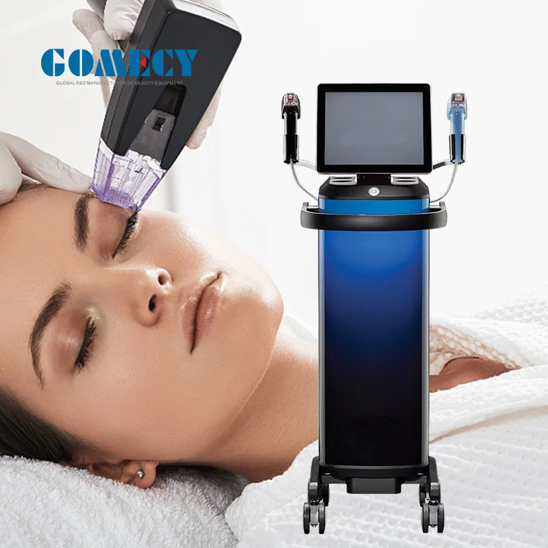 GOMECY Morpheus8 Microneedle RF Machine 46kg 0.5-7mm Needle Length Gold RF Crystallite Depth