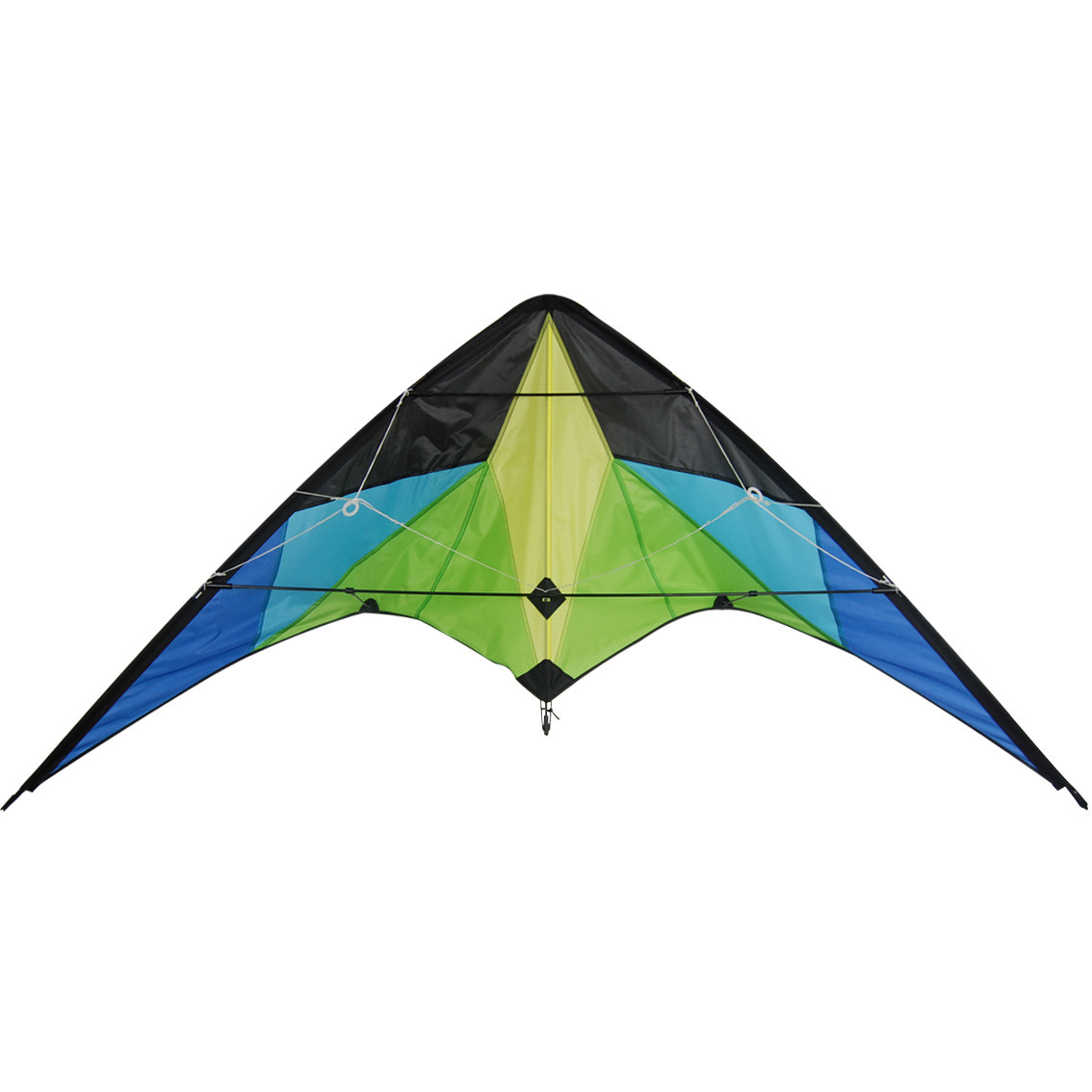 Nylon Delta stunt kite customized color for adutls and kids playing