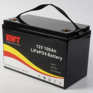 Long-lasting 12V Lithium Iron Phosphate Battery with Charge Temperature Range of