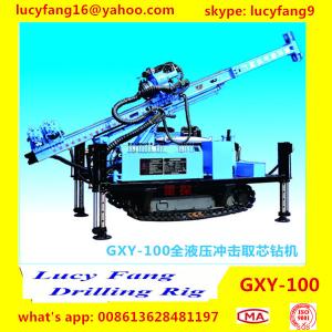 China Hot Multi-function GXY-100 RC Core Sampling Drilling Rig For Soil