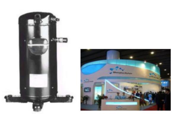 R407C refrigeration compressor 4HP scroll compressor C-SBN303H8A in stock for