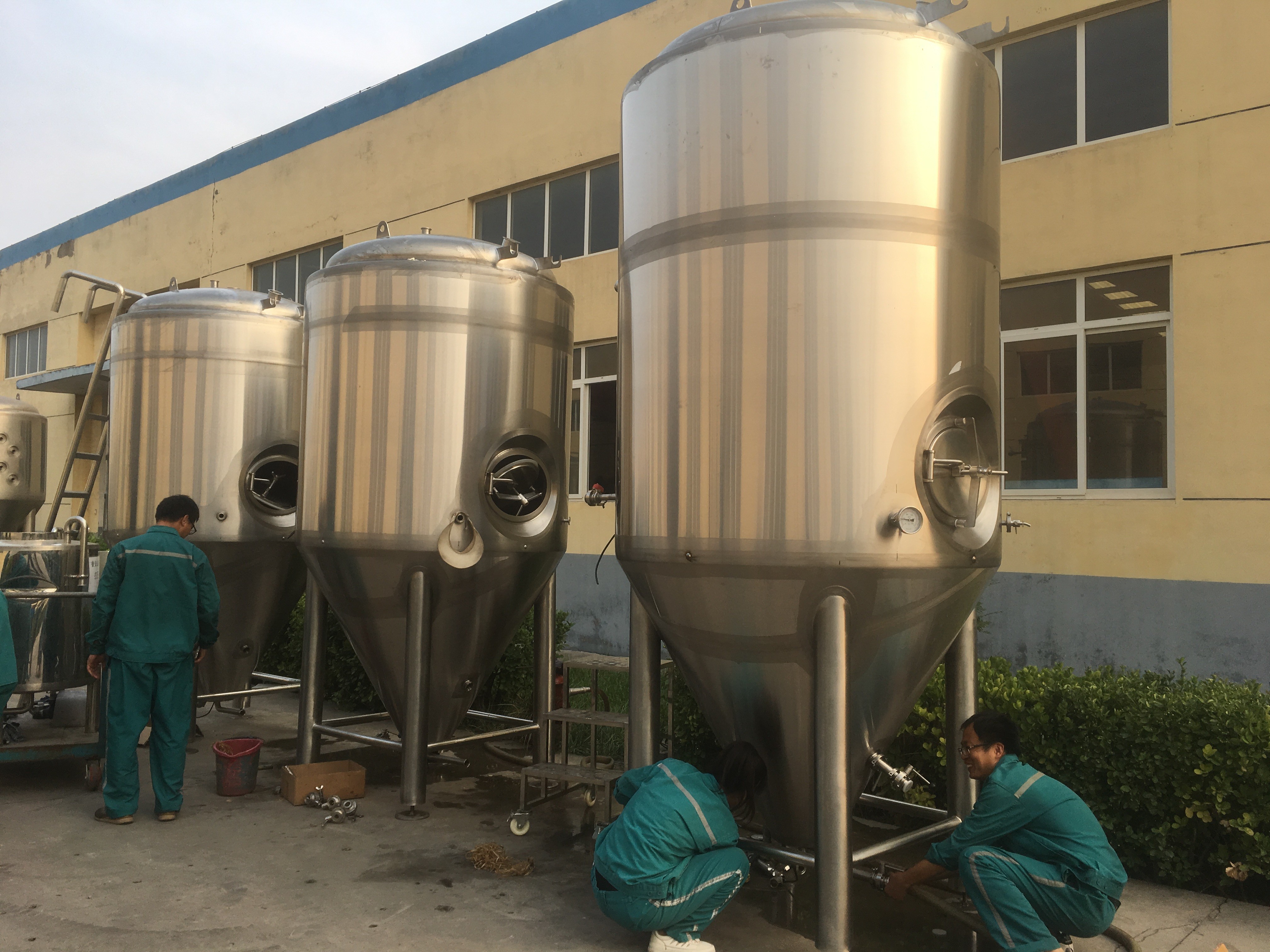 Conical Fermentation Tank Conical Brewing System Beer Brewing Equipment