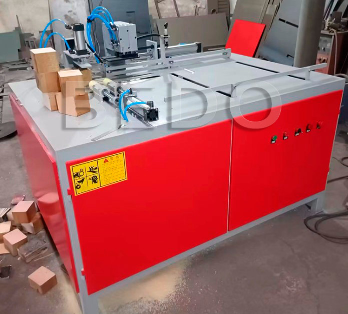 Customizable Wood Sawdust Block Cutter Lightweight 2400pcs/h