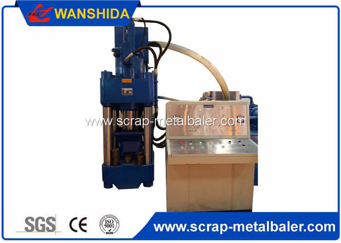 Cast Iron Hydraulic Briquette Press Machine , Safe & Reliable Briquette Manufacturing Machine Y83-2500