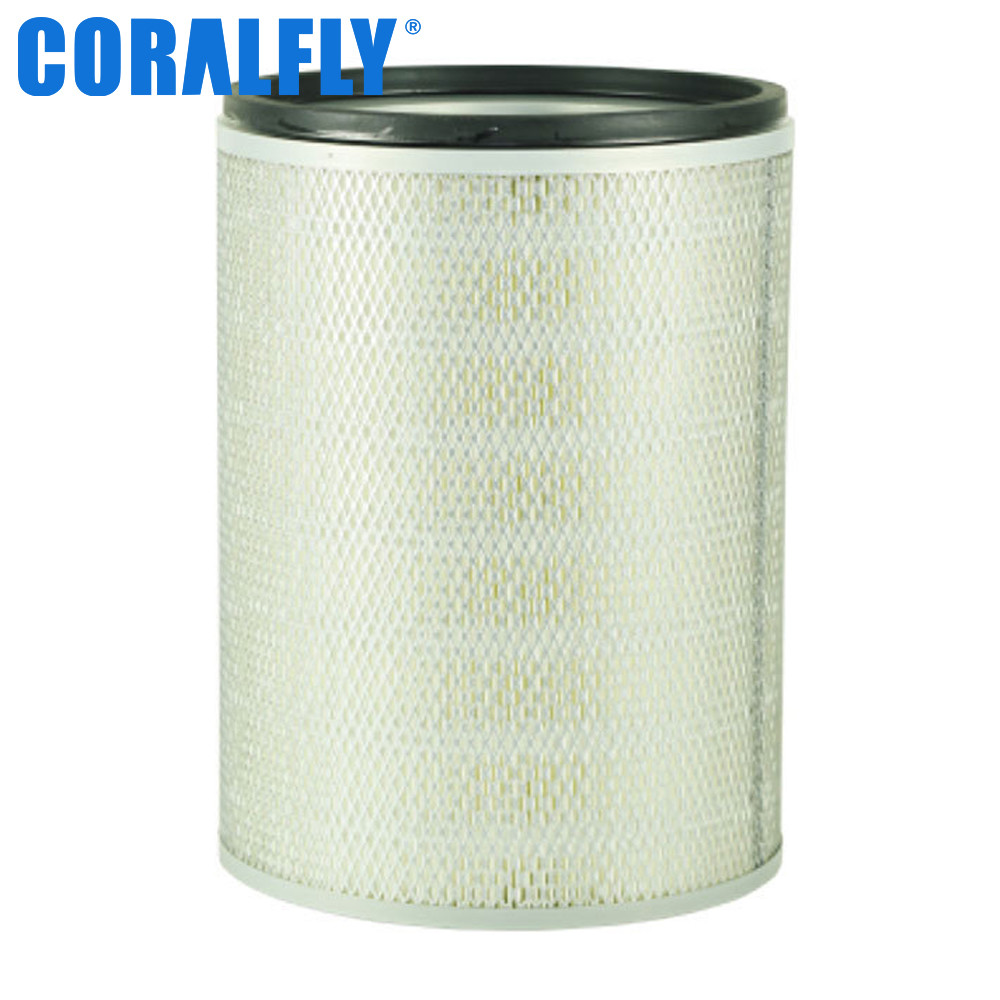 Round Style Air Filter Komatsu 6001812500 99.9% Efficiency