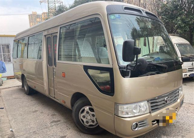 2005 Year 23 Seats Gasoline Used Toyota Coaster Bus Used Mini Coach Bus