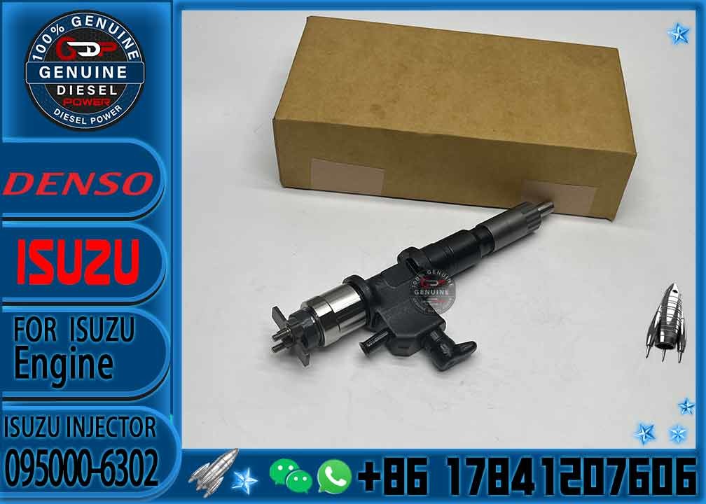 Diesel fuel injector 095000-6300 095000-6303 1153004361 1153004362 1153004363 1-15300436-3 for ISUZU/HITACHI 6WF1 6VZ1 6