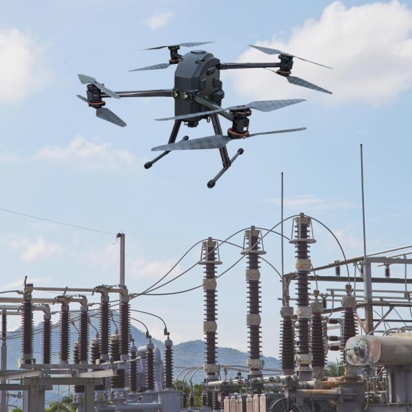 8 Axis Industrial Inspection UAV Mapping Drone 5.4KG Weight High Performance