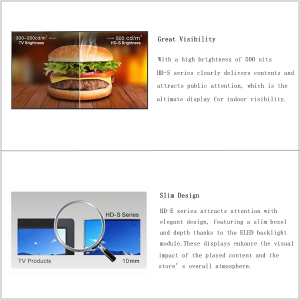 32inch Ismall Indoor Digital Signage Advertising Indoor Digital Display Screens