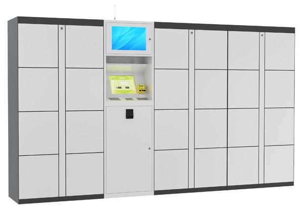 15 inch Touch Screen Smart Luggage Rental Luggage Lockers for Train Station /
