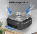 Homefish Stainless Steel Electric Multifunctional Ashtray Air Purifier HEPA