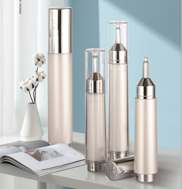 10ml Capacity Printing Syringe Bottle Airless Bottle Empty Cosmetic/Eye Cream Bottle