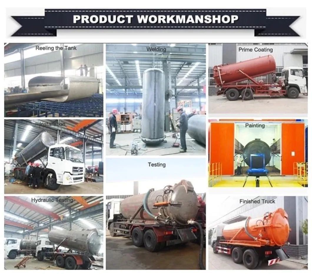 Shacman Jetter System Sewage Tanker Hydrovac Truck