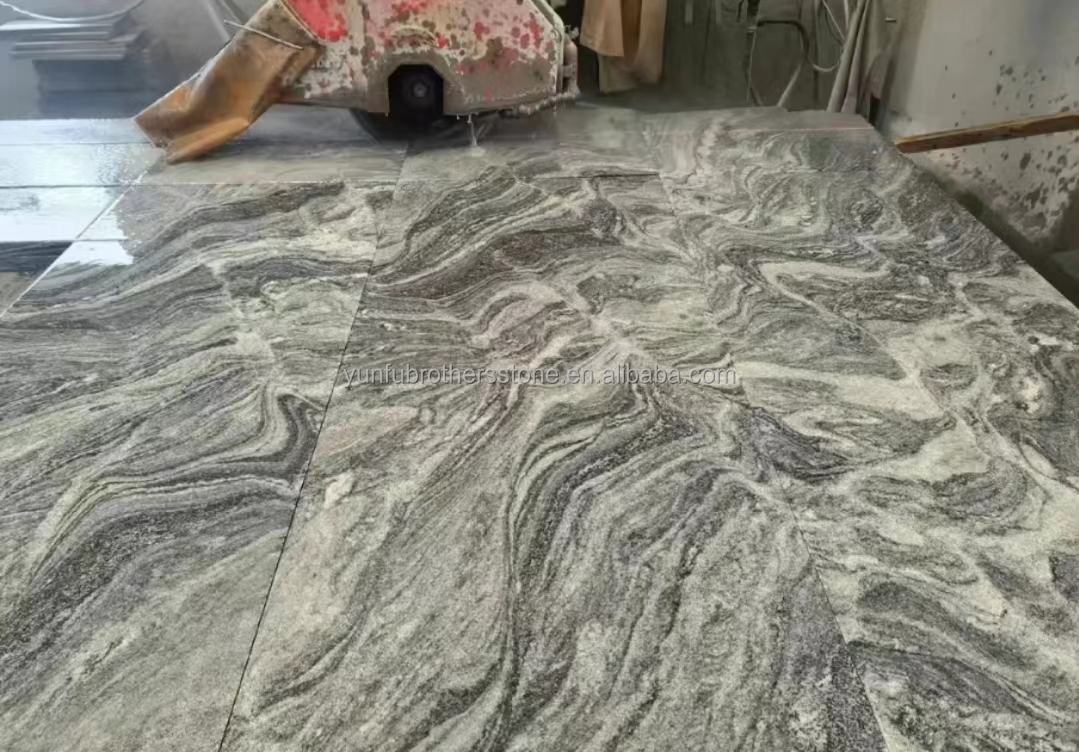 Natural Grey Granite Slab for Stairs and Floors A Modern Twist on Natural Fantasy