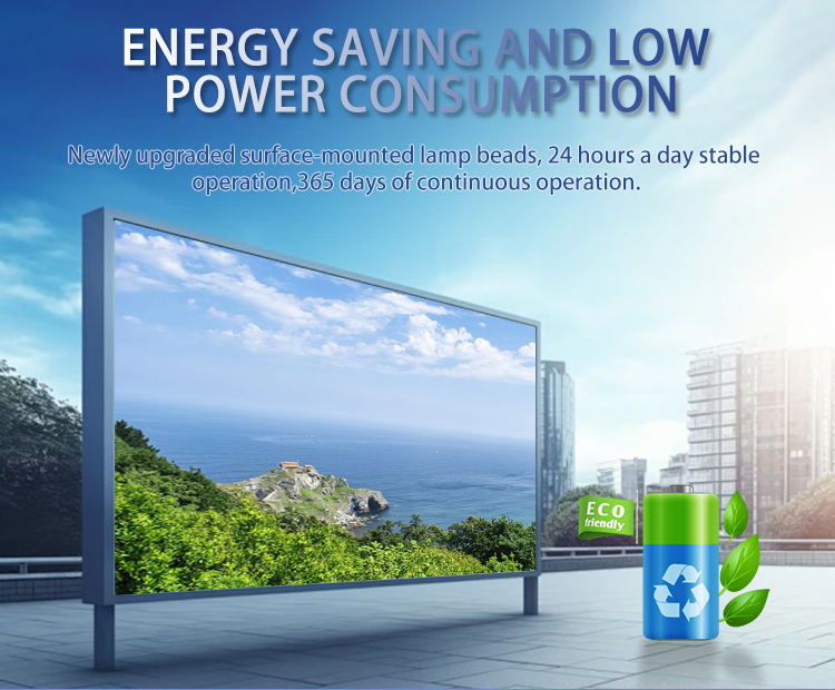 P6 LED Video Wall Panels Outdoor Fixed LED Display Screen 576*576mm Cabinet Size