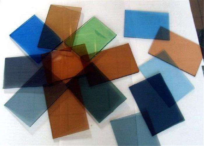 Ford Blue Tinted Float Glass Flat Shape Coloured Float Glass For Furniture Decoration