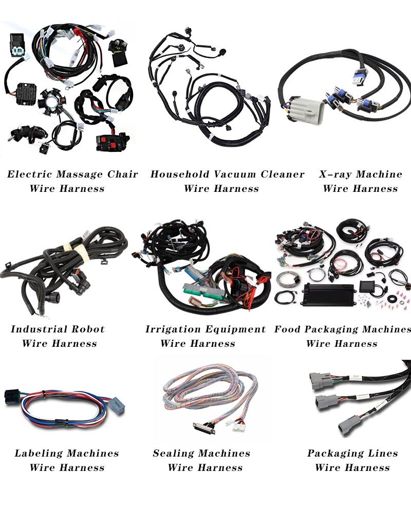 Custom Motorcycle Vehicle GPS System 4pin Headlight Switch Connector Cable Assembly