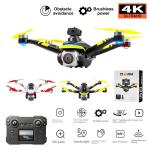 Foldable K15 Max HD 4K 8K Brushless PFV Drone With Remote Control LED Screen