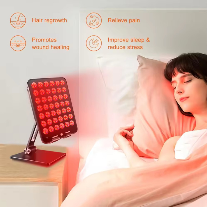 Home Use 168pcs LED For Skin Care Acne Removal Led Red Light Therapy Device