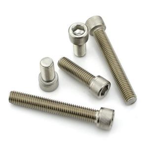 M10 Hexagon Socket Head Screw 700N Titanium Stud Bolt