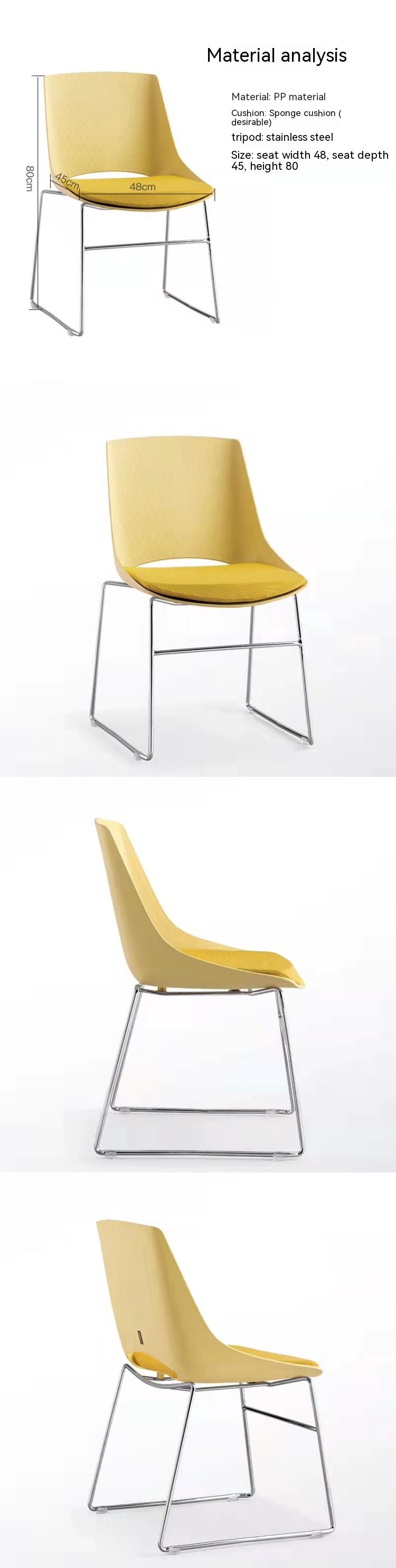 Functional and Stylish Computer Chair Stackable Conference Seating for Modern Offices
