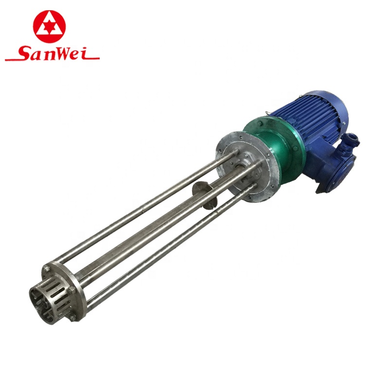 SUS316L High Shear Mixer for Construction Works Emulsions Homogenizer Lab Emulsifier