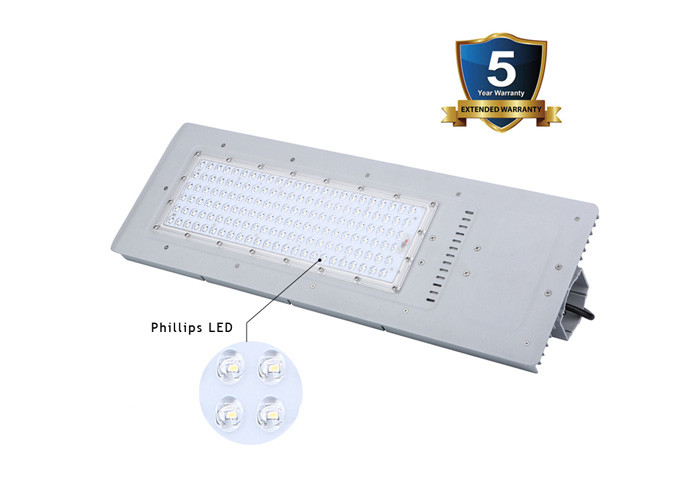 60W 6000K Outdoor LED Street Lights Energy Savings CE ROHS Certification