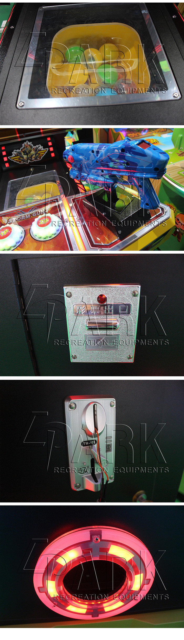 Theater 100W Video Game Shooting Arcade Machines