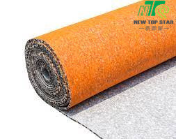 Felt 10mm PU Foam Carpet Underlay Durable Reduce Noise Luxury
