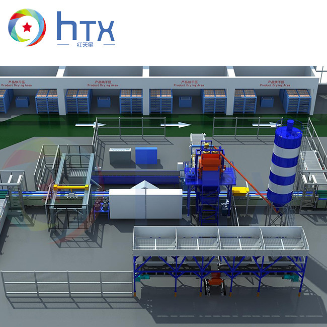 High Precision Wet Cast Paver Making Machine Artificial Stone Production Cement Dosing System