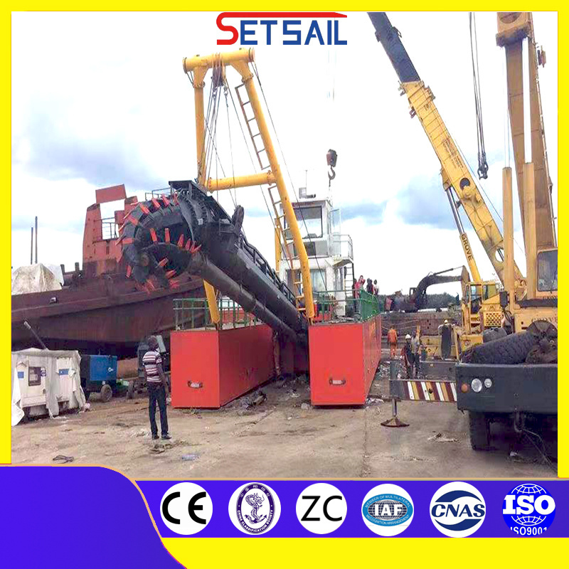 Rexroth Hydraulic Control 12 Inch Cutter Suction Dredger with Pump