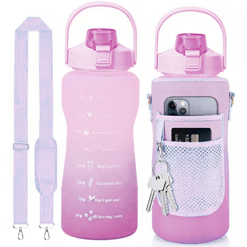Sports Water Bottle Case Cover Insulated Bag Bottle Cooler Sleeve Portable Camping