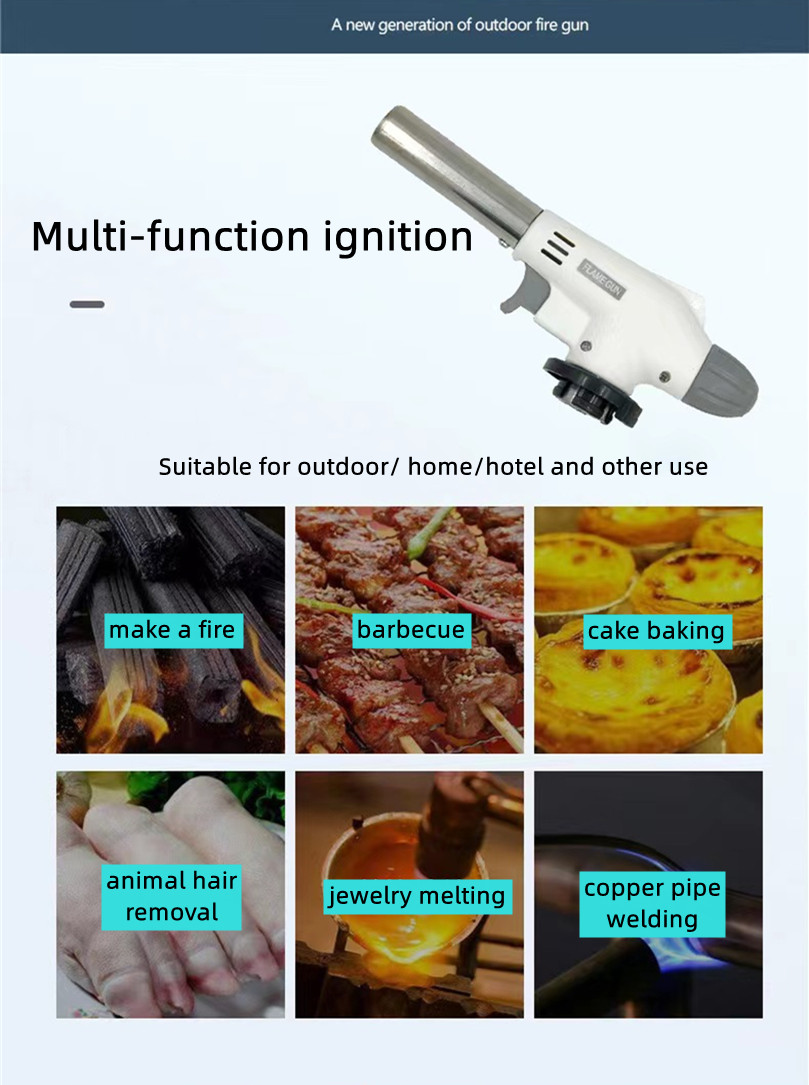 Sustainable Refillable Culinary Butane Torch Kitchen Torch With Butane