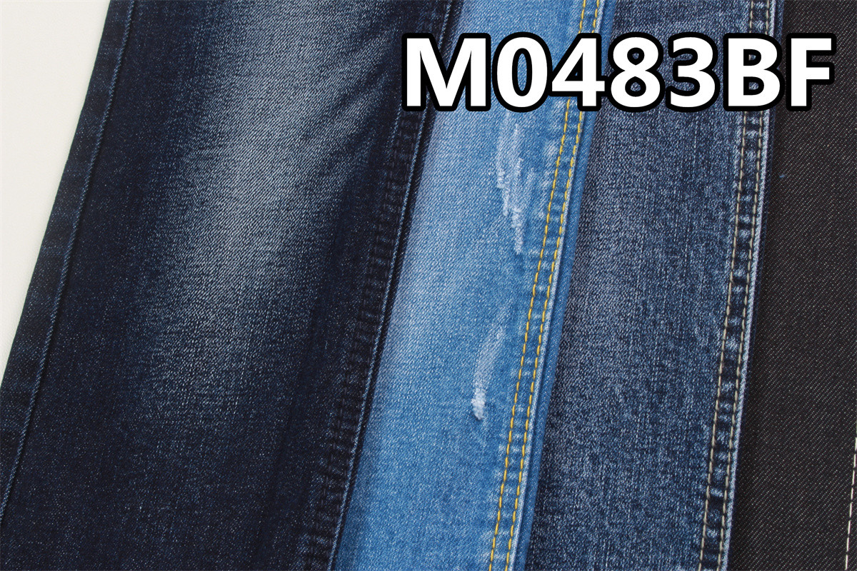 12.1 Oz 58/59" Denim Fabric For Stretchable Making Jeans Plain Cotton Textile
