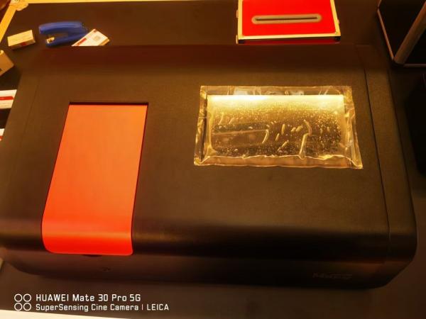 High Resolution Double Beam Spectrophotometer Touch Screen Display For