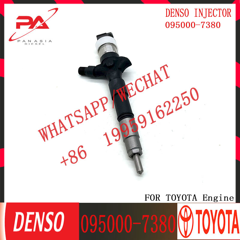 Common Rail diesel fuel Injector 23670-30240 095000-7380 for Diesel engine