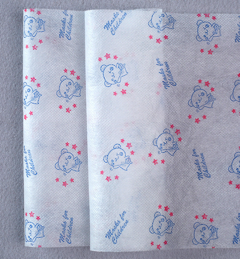 Printing Non-Woven Fabric with Multi-Color Options Disposable Anti-Static Spun-Bonded