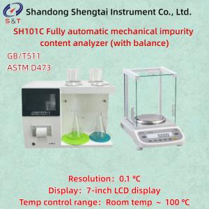  Fully Automatic Mechanical Impurity Content Analyzer With Balance ASTM D473 Manufactures