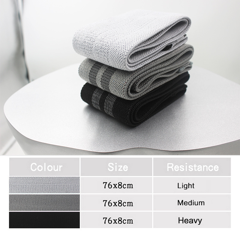 Ultra Stretchable TPE Heavy Fabric Resistance Bands Pink 25in