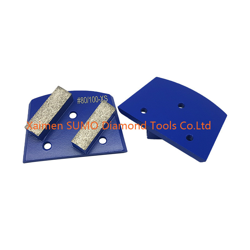 Double Bar Seg Concrete Grinding Tools Cement Floor Bump Quick Removal