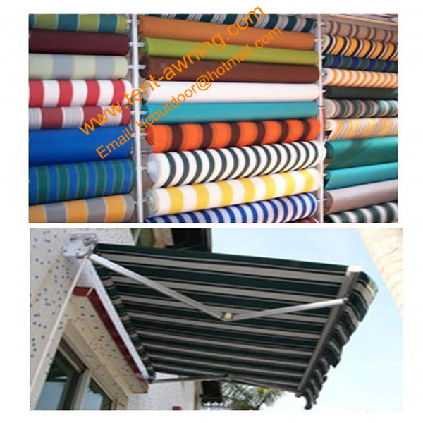 Patio Motorized Remote Control Retractable Awning and Canopies