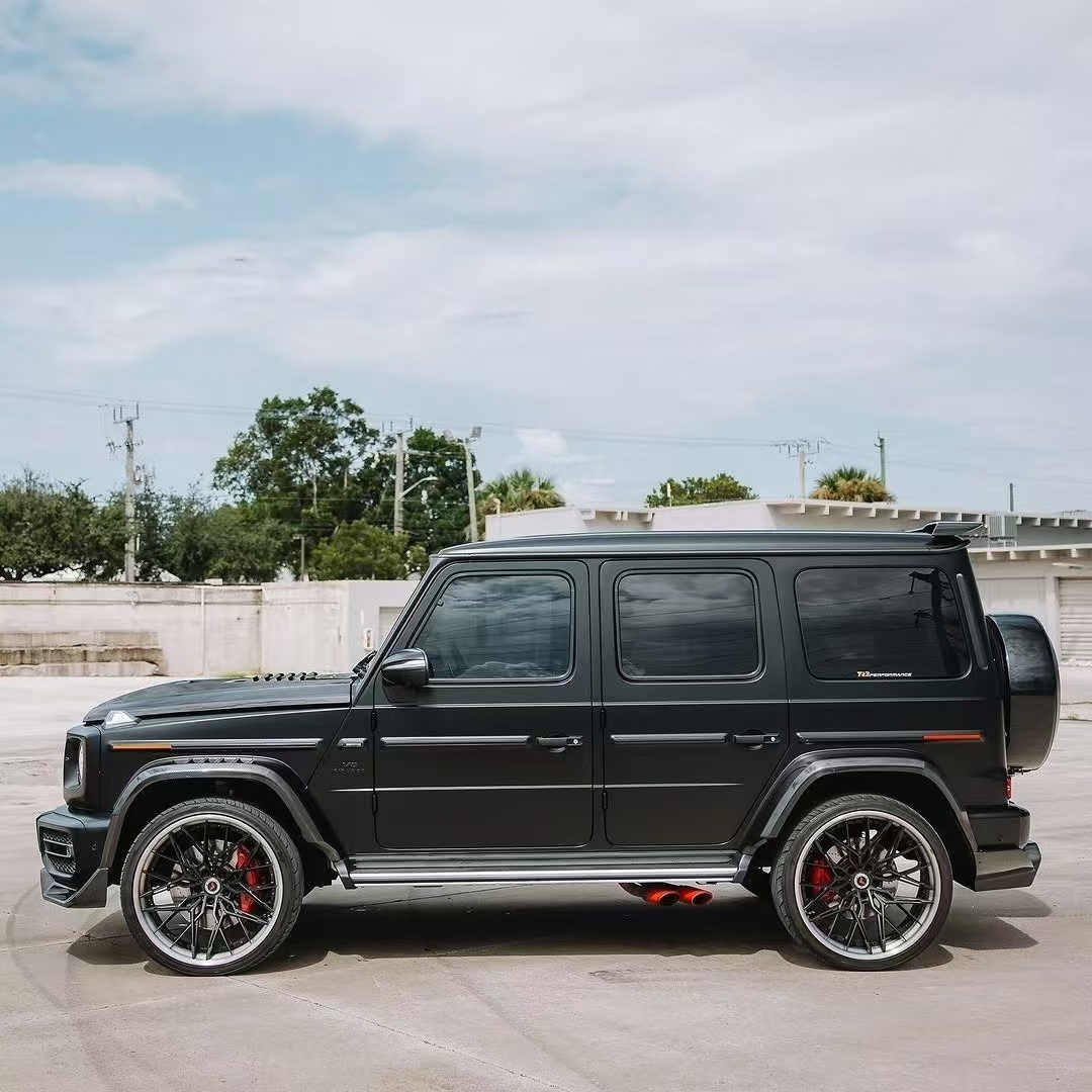 G500 G63 Mercedes Sprinter Body Kit VOS Style Diy Front Lip Spoiler Wheel Arch