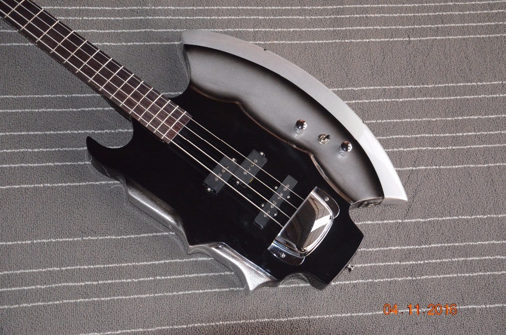4 string bass guitar Cort GENE SIMMONS AXE Guitar High quality in stock and free shipping with low cost Factory supply d